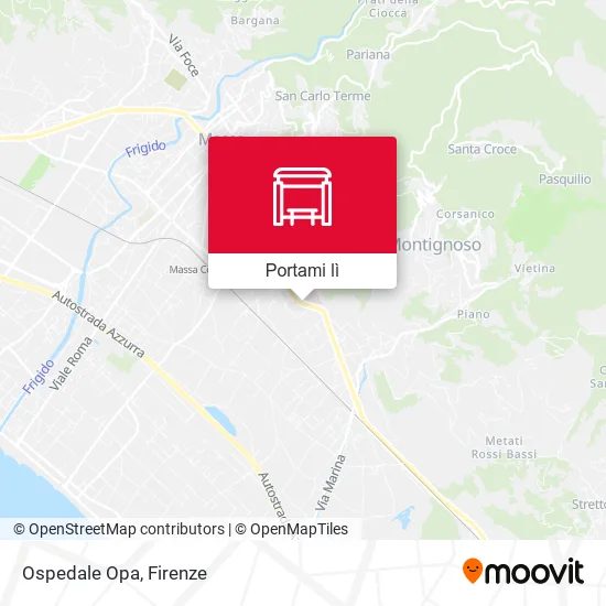 Mappa Ospedale Opa