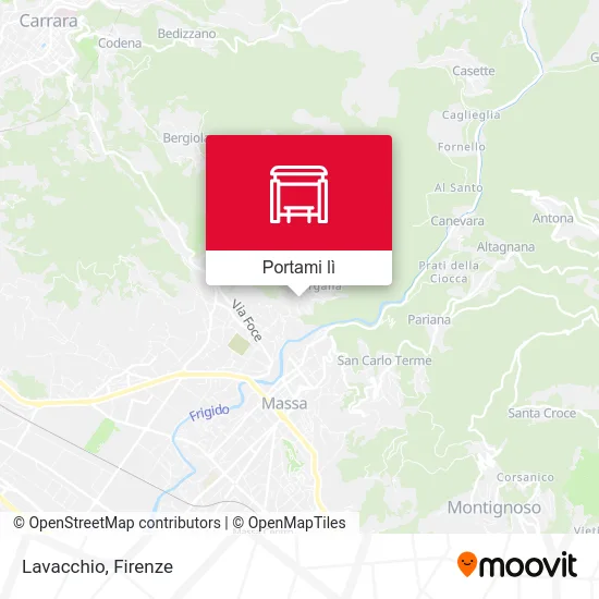 Mappa Lavacchio