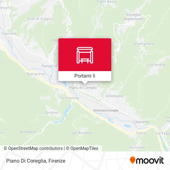Mappa Piano Di Coreglia