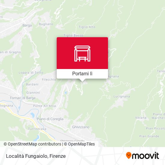 Mappa Località Fungaiolo
