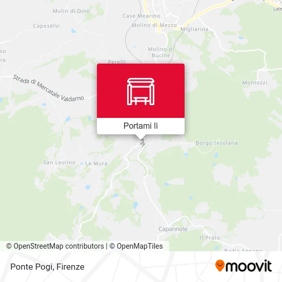 Mappa Ponte Pogi