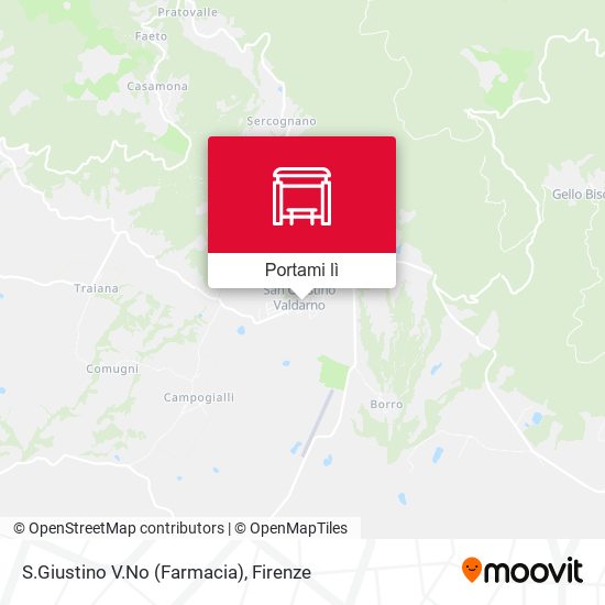 Mappa S.Giustino V.No (Farmacia)