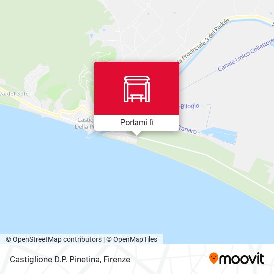 Mappa Castiglione D.P. Pinetina