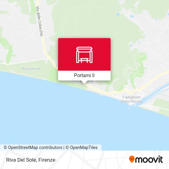 Mappa Riva Del Sole