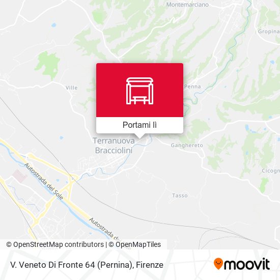 Mappa V. Veneto Di Fronte 64 (Pernina)