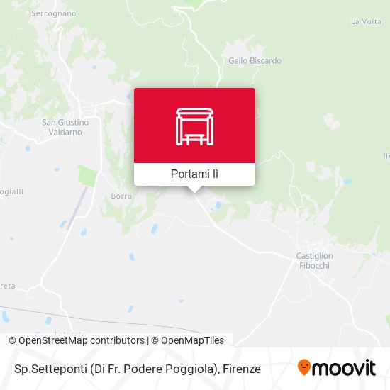 Mappa Sp.Setteponti (Di Fr. Podere Poggiola)