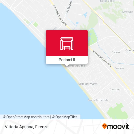 Mappa Vittoria Apuana