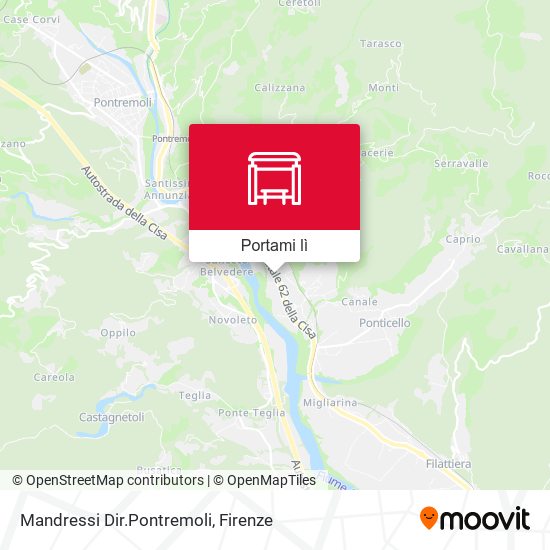 Mappa Mandressi Dir.Pontremoli