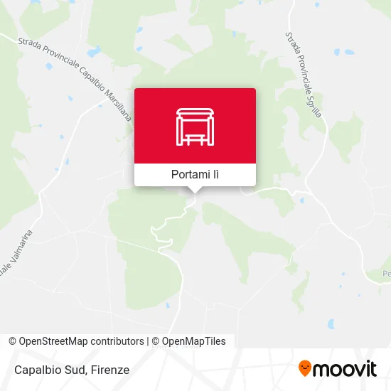 Mappa Capalbio Sud