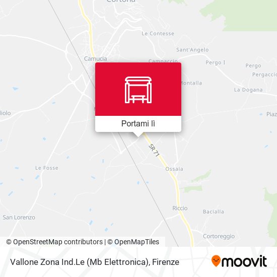 Mappa Vallone Zona Ind.Le (Mb Elettronica)