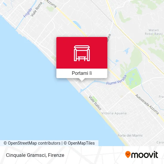 Mappa Cinquale Gramsci