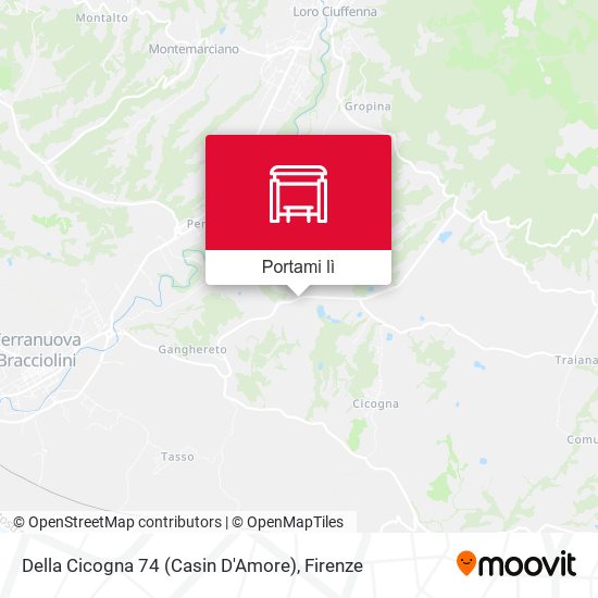 Mappa Della Cicogna 74 (Casin D'Amore)