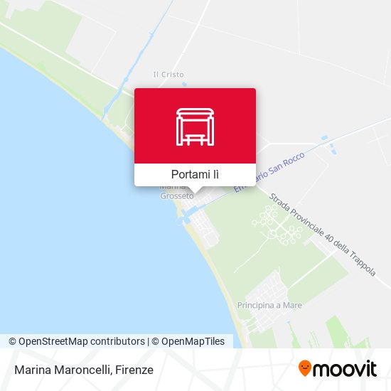 Mappa Marina Maroncelli