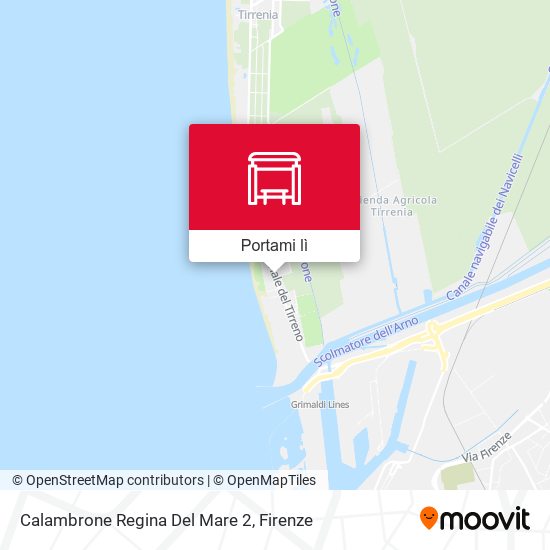 Mappa Calambrone Regina Del Mare 2