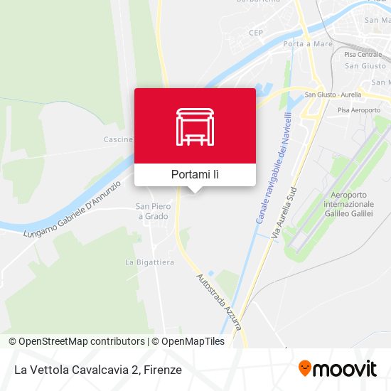 Mappa La Vettola Cavalcavia 2