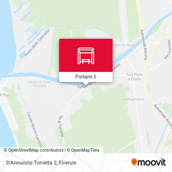 Mappa D'Annunzio Torretta 2