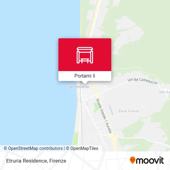 Mappa Etruria Residence
