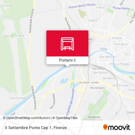 Mappa II Settembre Ponte Cep 1