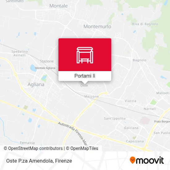 Mappa Oste P.za Amendola