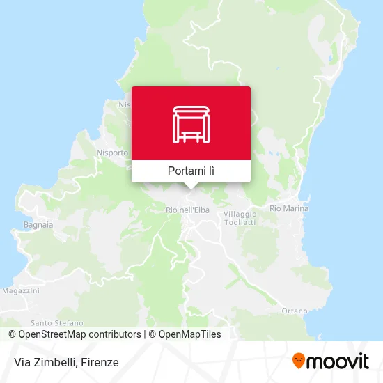 Mappa Via Zimbelli