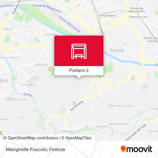 Mappa Marignolle Foscolo