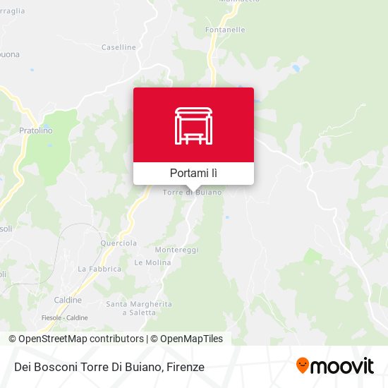 Mappa Dei Bosconi Torre Di Buiano