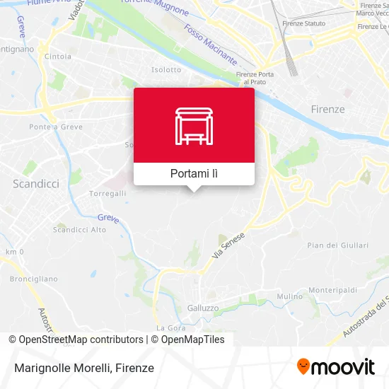 Mappa Marignolle Morelli