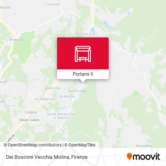 Mappa Dei Bosconi Vecchia Molina