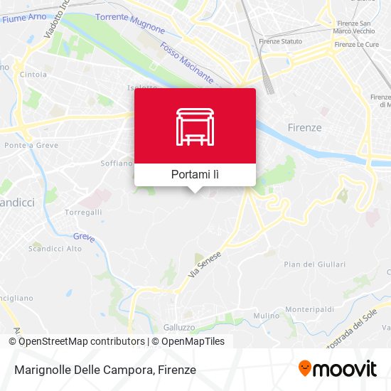 Mappa Marignolle Delle Campora