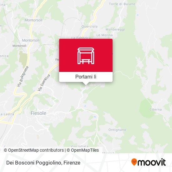 Mappa Dei Bosconi Poggiolino