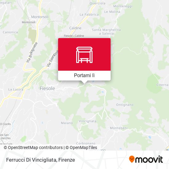 Mappa Ferrucci Di Vincigliata
