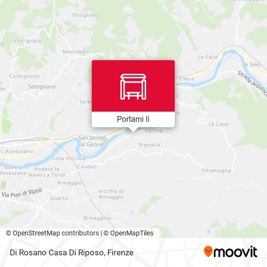 Mappa Di Rosano Casa Di Riposo