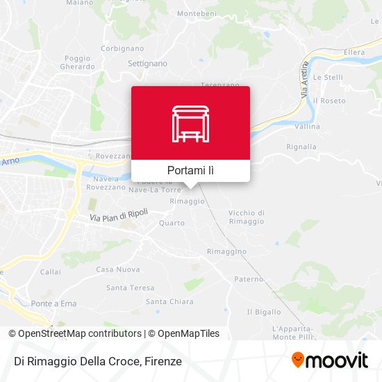 Mappa Di Rimaggio Della Croce