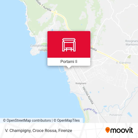 Mappa V. Champigny, Croce Rossa