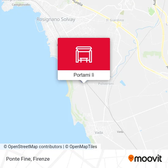 Mappa Ponte Fine