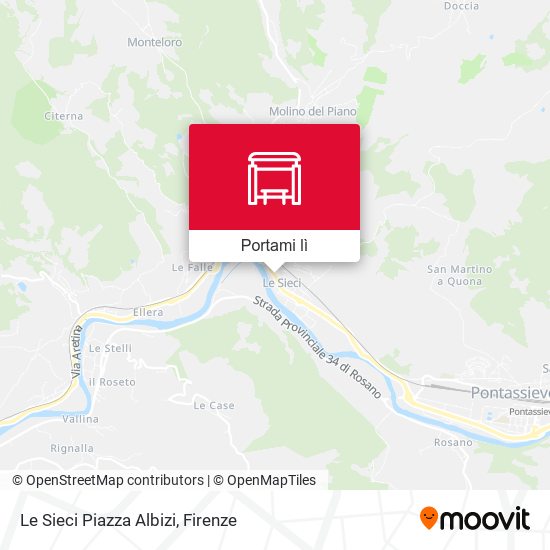 Mappa Le Sieci Piazza Albizi