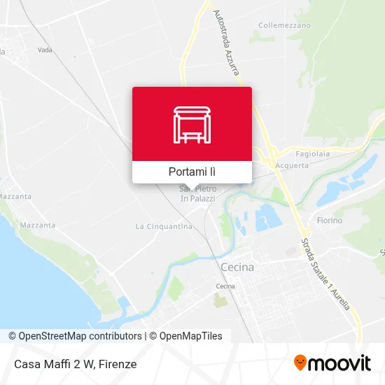 Mappa Casa Maffi 2 W