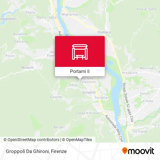 Mappa Groppoli Da Ghironi