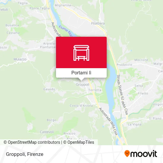 Mappa Groppoli