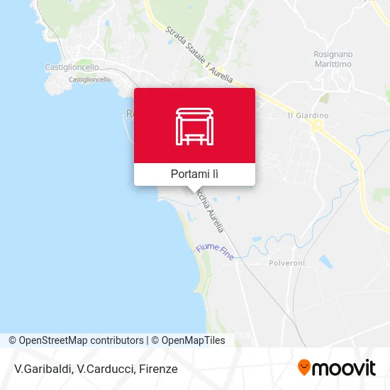 Mappa V.Garibaldi, V.Carducci