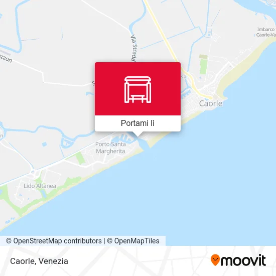 Mappa Caorle