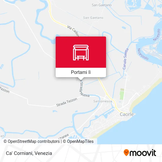 Mappa Ca' Corniani