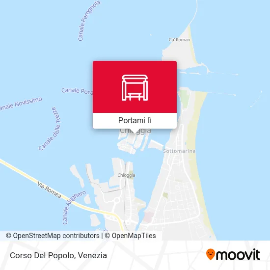 Mappa Corso Del Popolo