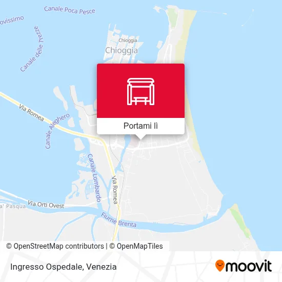 Mappa Ingresso Ospedale