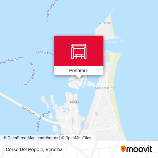 Mappa Corso Del Popolo