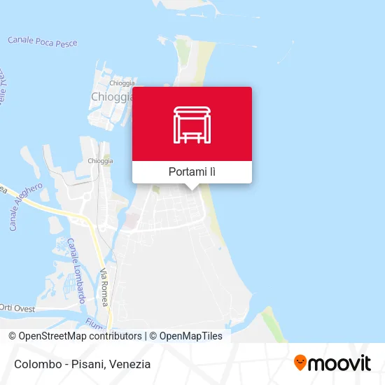 Mappa Colombo - Pisani