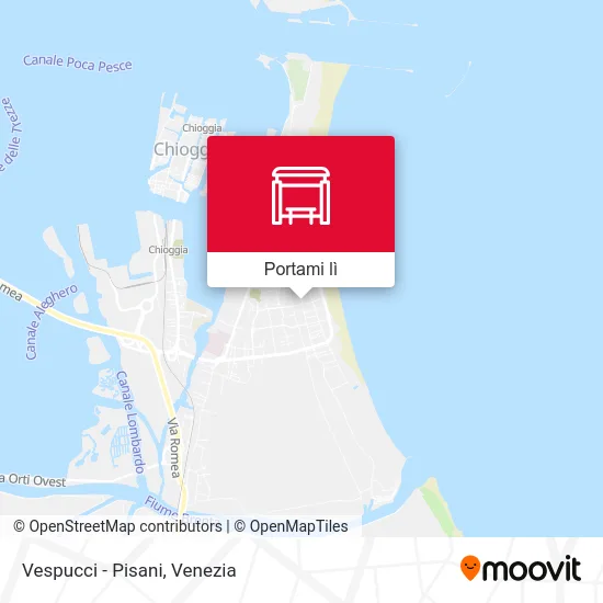 Mappa Vespucci - Pisani