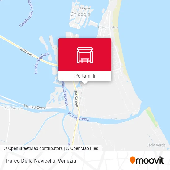 Mappa Parco Della Navicella