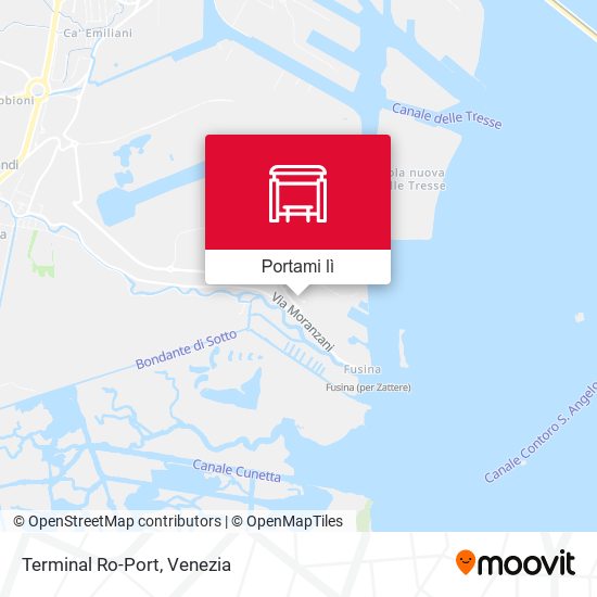 Mappa Terminal Ro-Port
