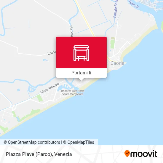 Mappa Piazza Piave (Parco)